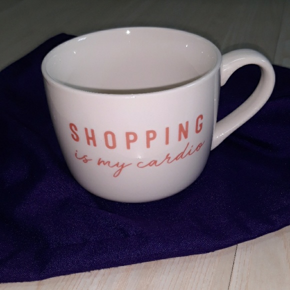 Shopping is my cardio coffee mug - Picture 2 of 4